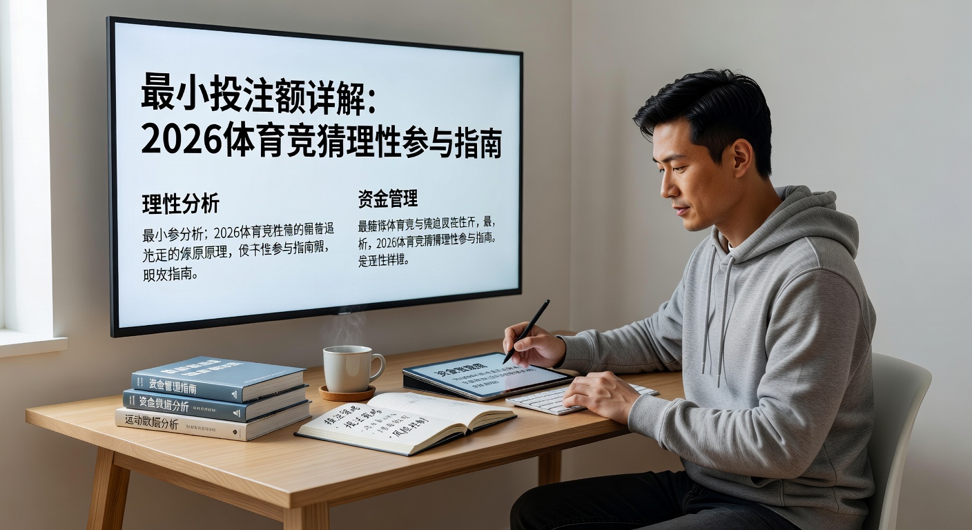 最小投注额指南：体育竞猜入门