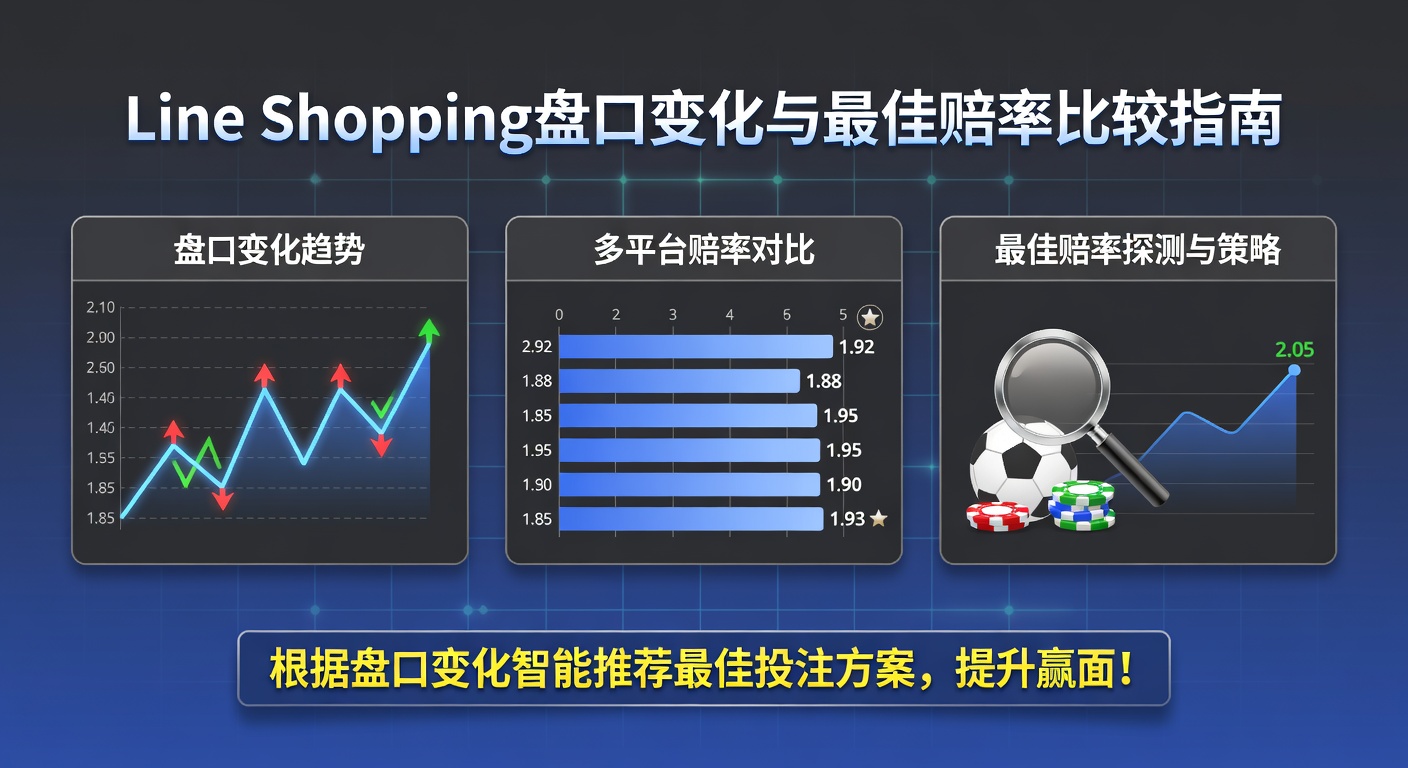 Line Shopping 盘口变化：最佳赔率比较全攻略