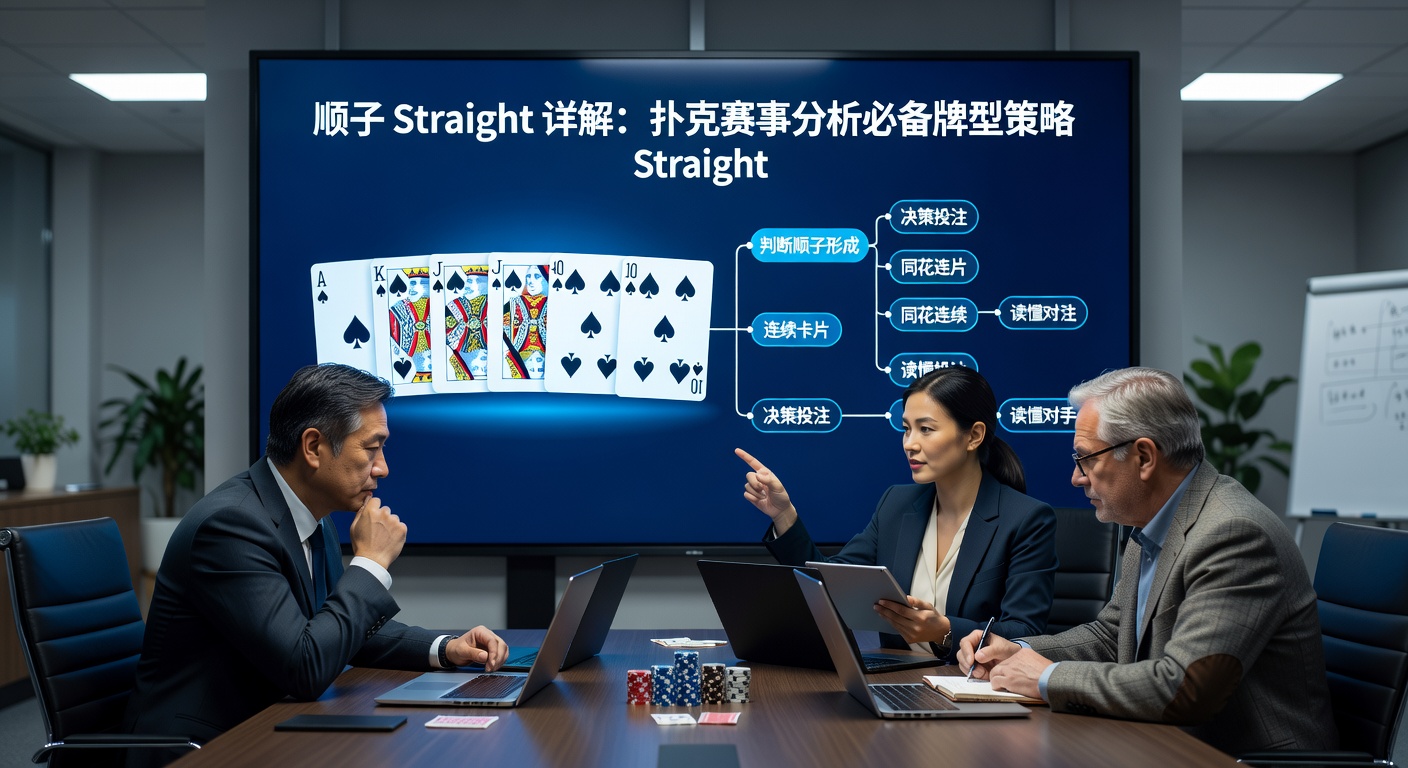 顺子 Straight 详解：扑克竞猜必备牌型
