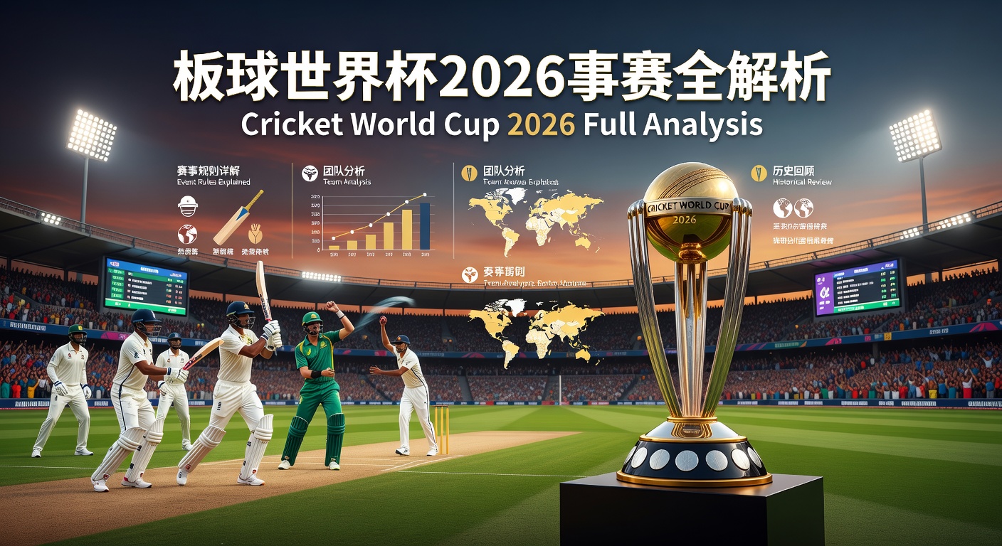板球世界杯 World Cup Cricket 2026 最新赛程与球队分析
