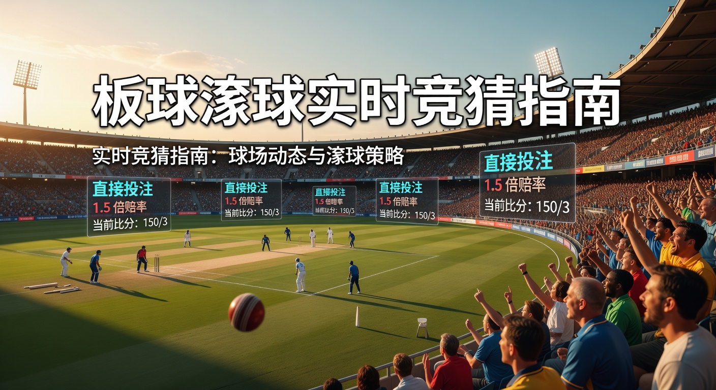 板球滚球 Live Cricket 实时竞猜攻略