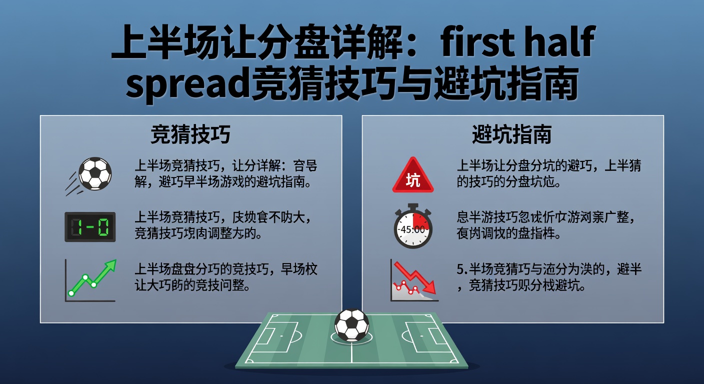 上半场让分 first half spread 详解