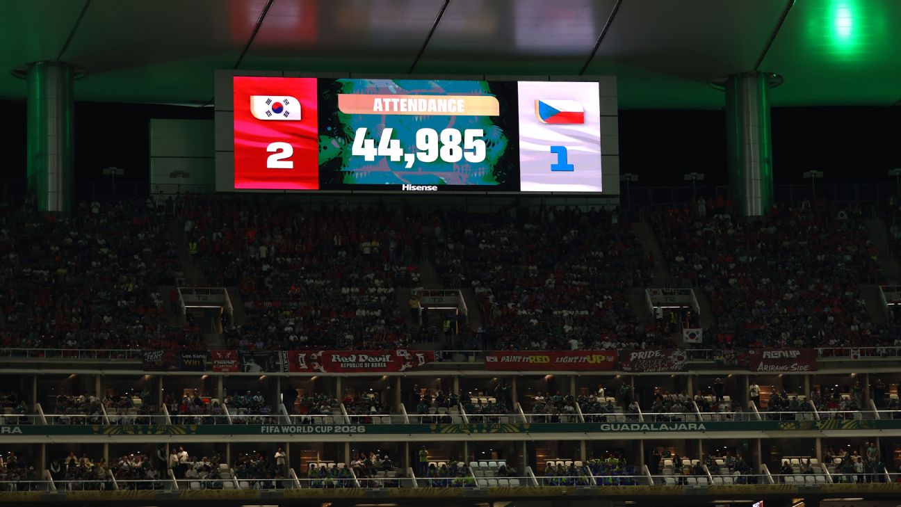 FIFA为韩国对捷克出席人数据据辩护 空座风波背后的运营数据逻辑